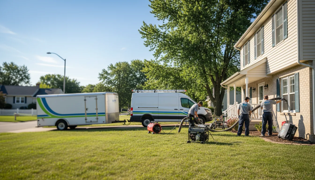 Flooded Basement Restoration And Cleanup With Repair in Sebewaing, MI near me